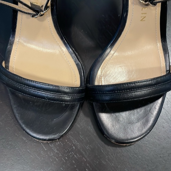 Chloe Gosselin 3.5” black ankle strap heel - Picture 5 of 8